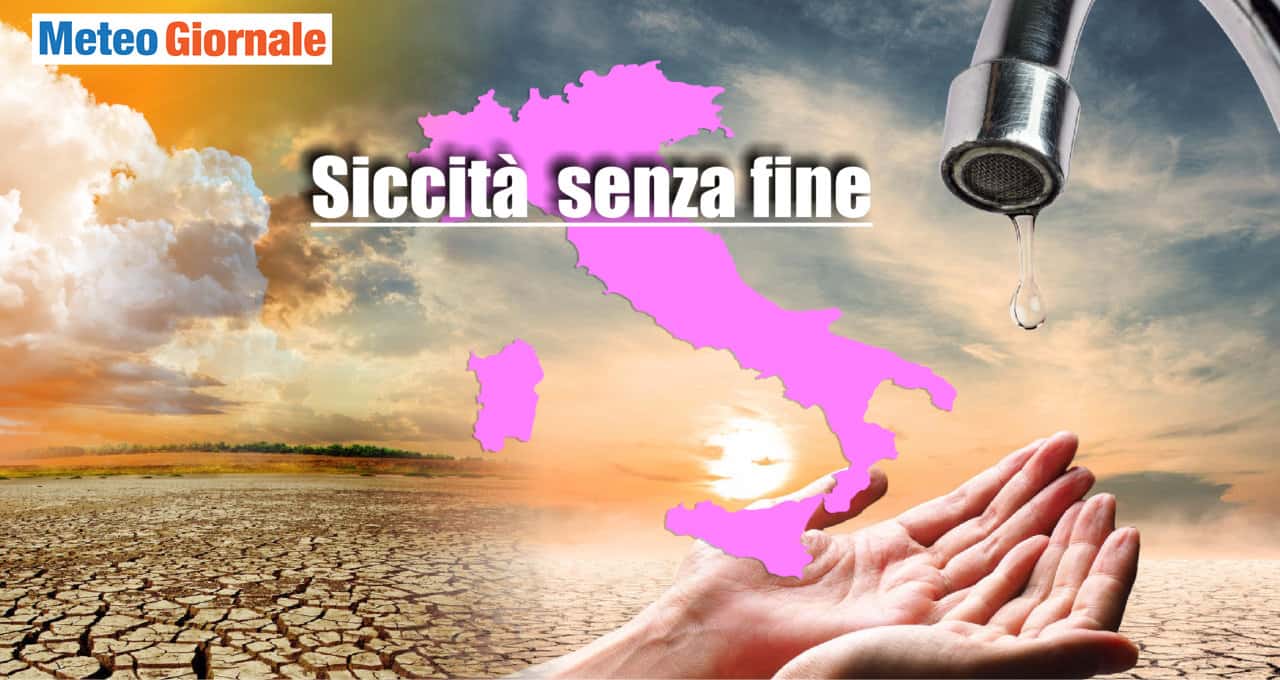 Sole e caldo, non ci sono nuove grandi piogge all'orizzonte