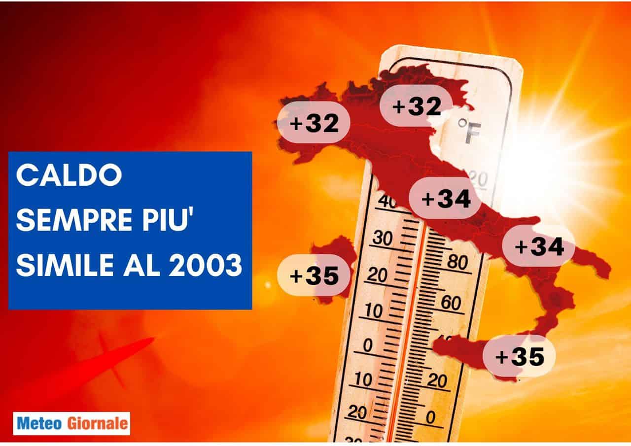 Meteo Italia: si parla di Caldo Maggio persistente. Temperature previste. Il regrigerio