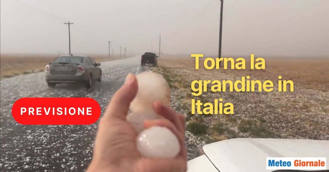meteo grandine