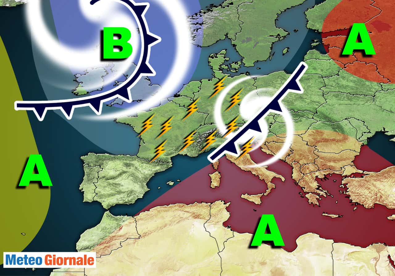 Meteo Lungo Termine Italia al 31 Maggio: dal Caldo da record ai Super Temporali. Temperature altissime