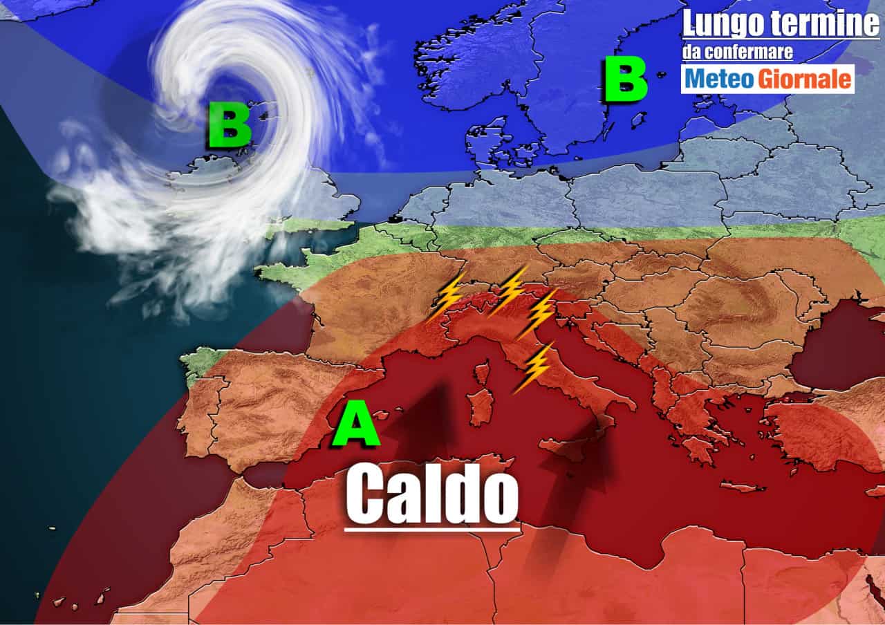 Si va oltre i 40 GRADI: Meteo 15 giorni sino 12 Giugno. CALDO esagerato in varie località