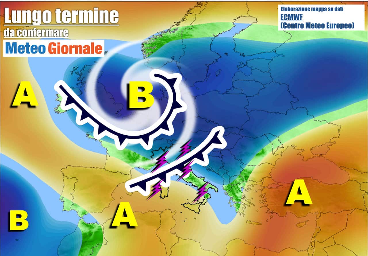 Meteo 15 giorni fino al 7 Giugno: SCONQUASSO TOTALE. Tutti i dettagli