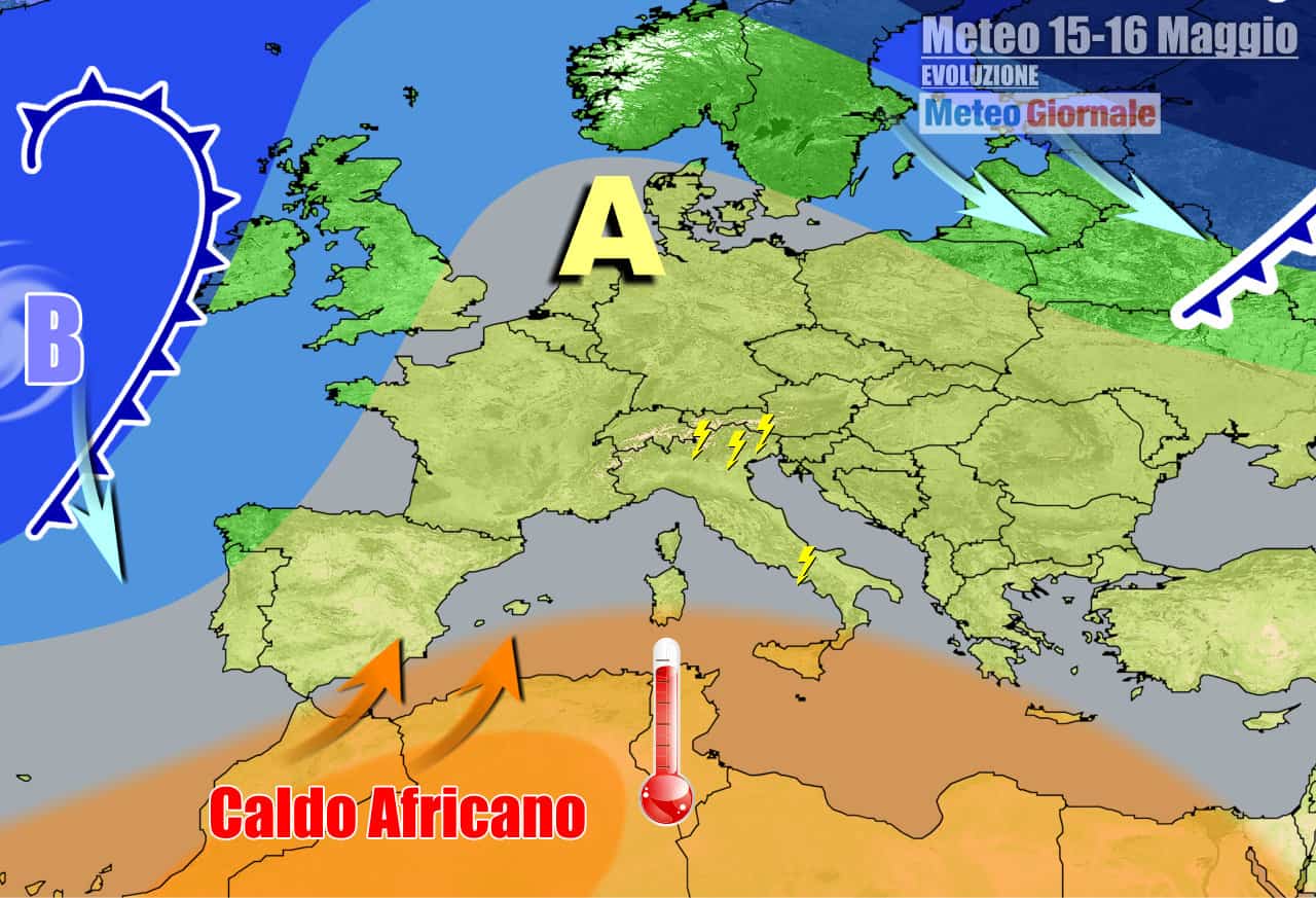 Meteo 7 Giorni: Caldo Estivo in accentuazione, ma arriva qualche temporale