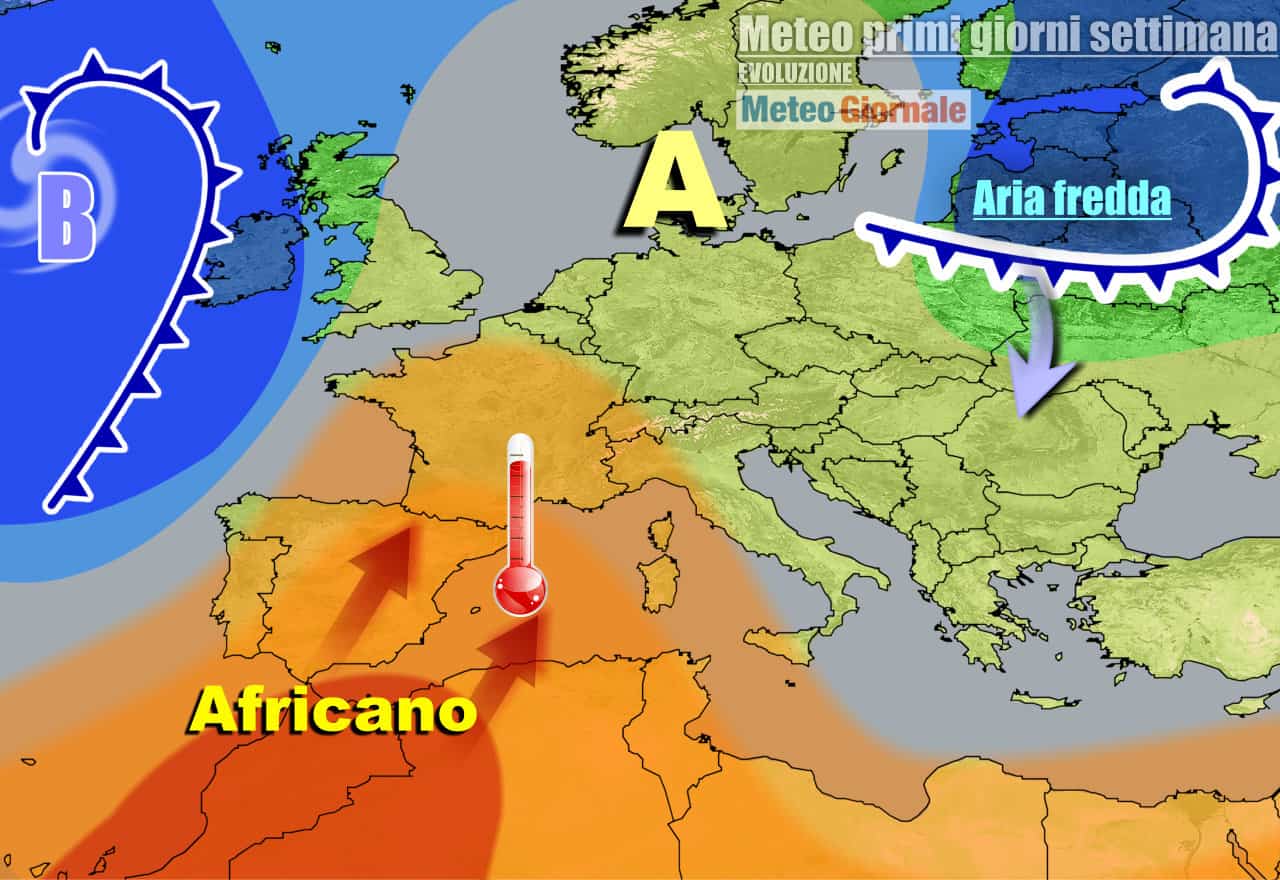 Meteo 7 Giorni: Anticiclone Africano con eccessivo CALDO ESTIVO come fosse Luglio