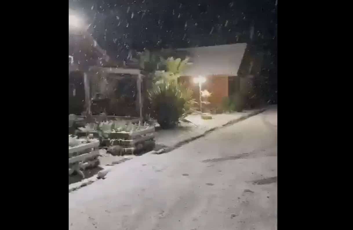 Brasile, si mette a nevicare. Ondata di freddo nel sud America. Video Meteo