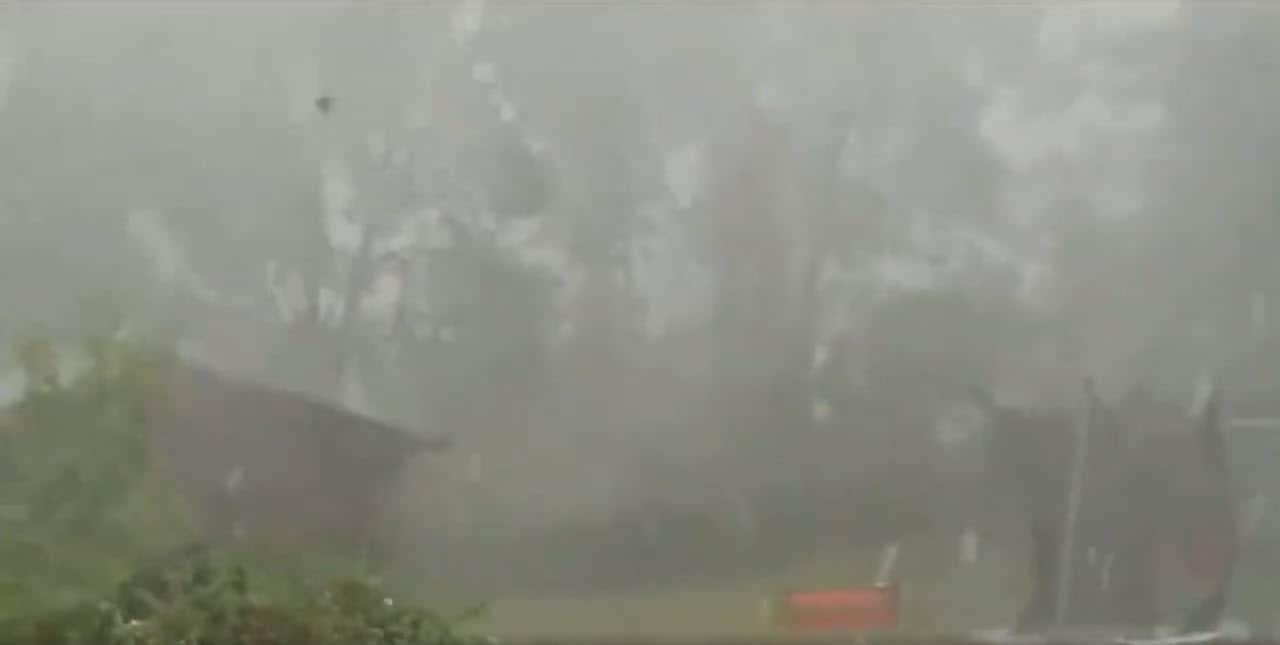 Belgio, super temporali con grandine e tempeste di vento. Video Meteo
