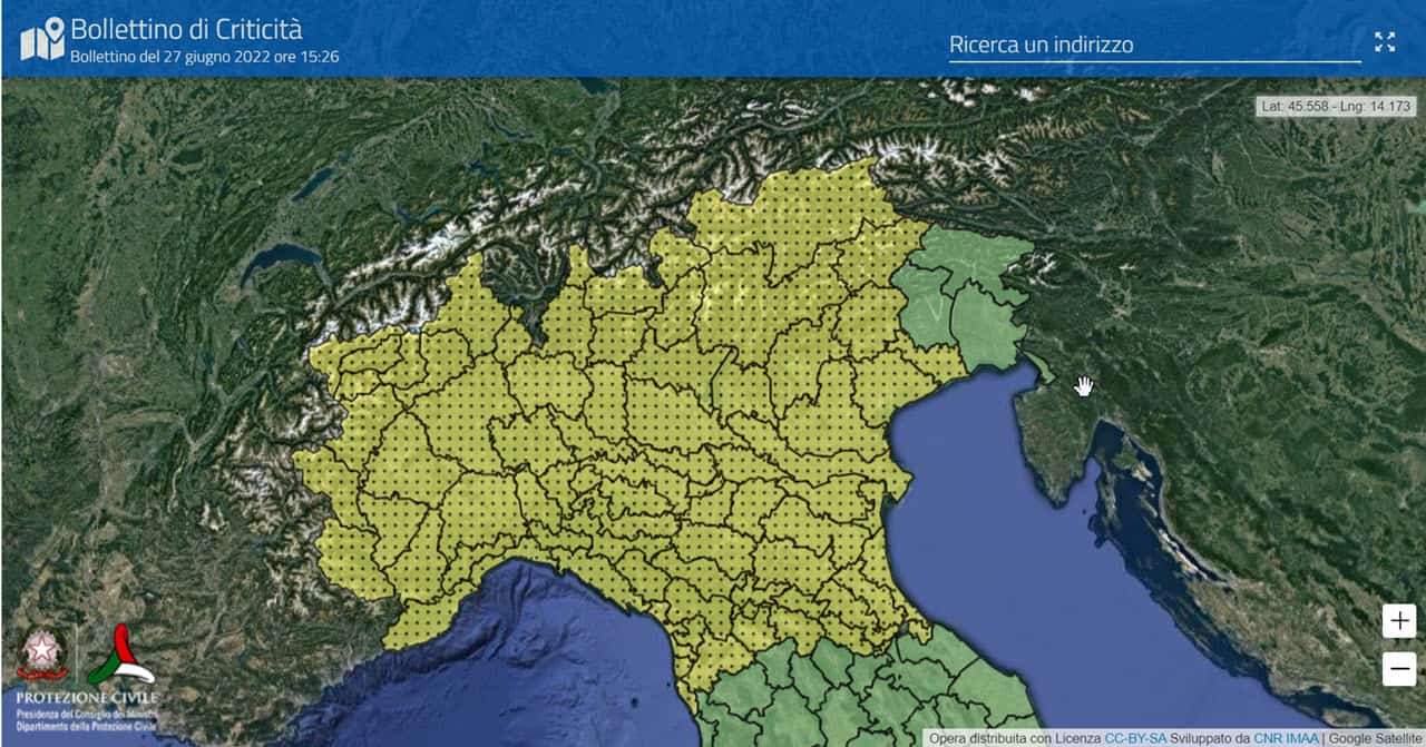 allerta meteo italia 1