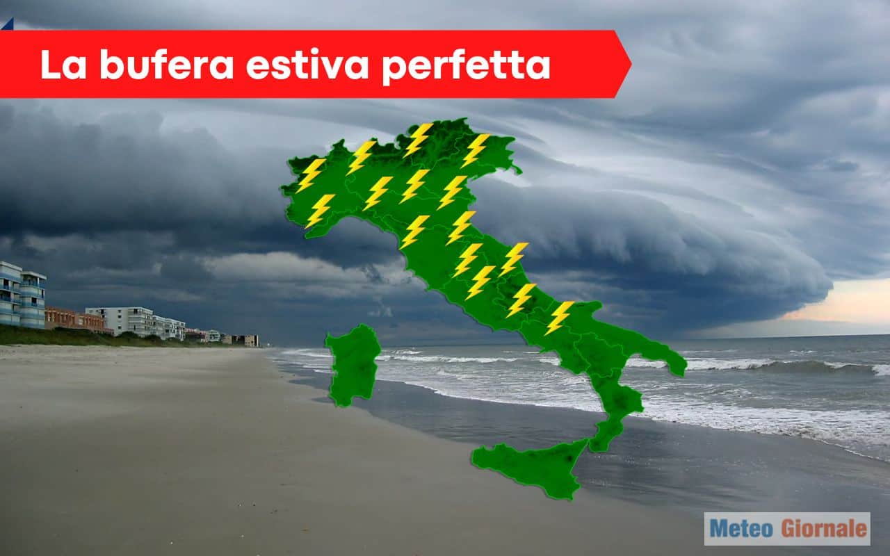 bufera estiva e caldo