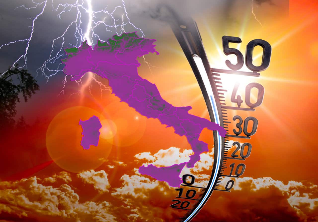 Meteo: CALDO al culmine a metà settimana, oltre 40 GRADI. Poi il refrigerio