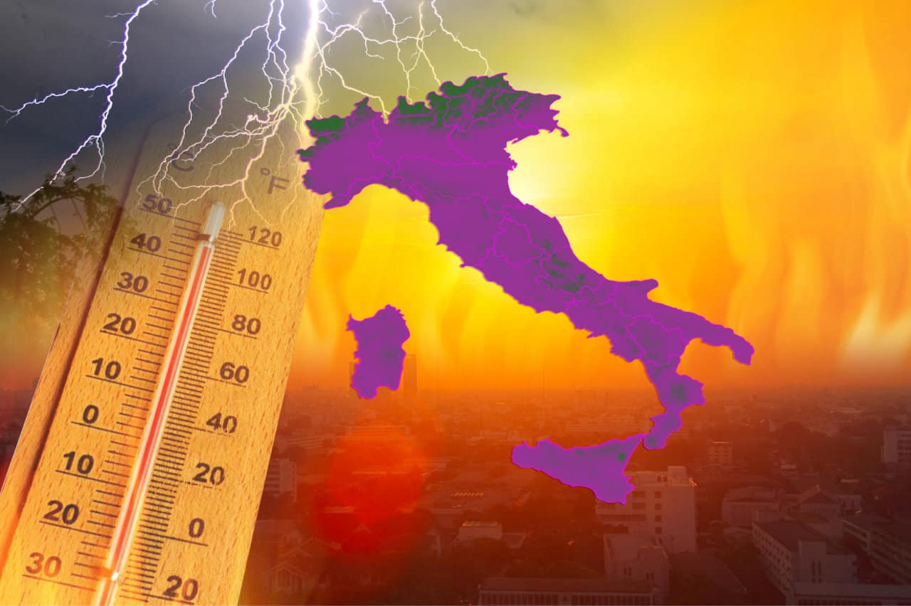 Meteo sconquassato da nuova violenta fiammata africana. La durata del caldo estremo