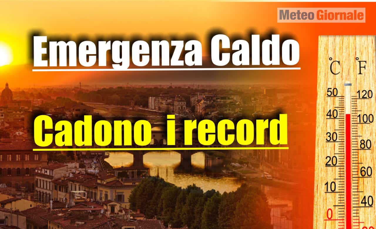 Disintegrati i record di temperatura
