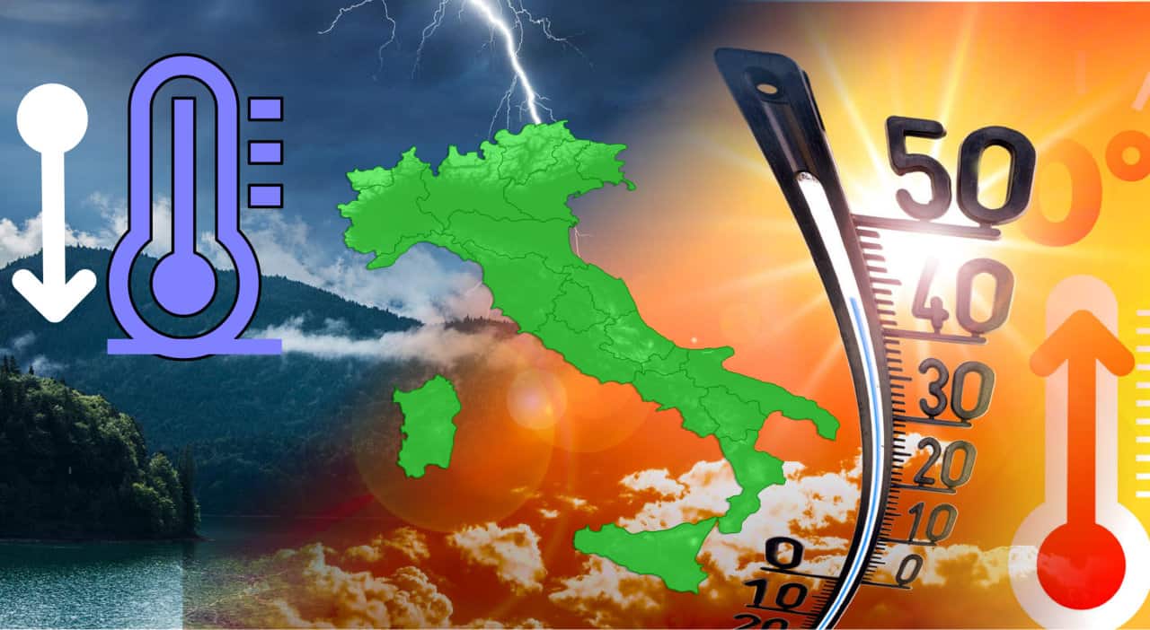 Meteo dai record di caldo al burrascoso refrigerio. Può stravolgere Luglio