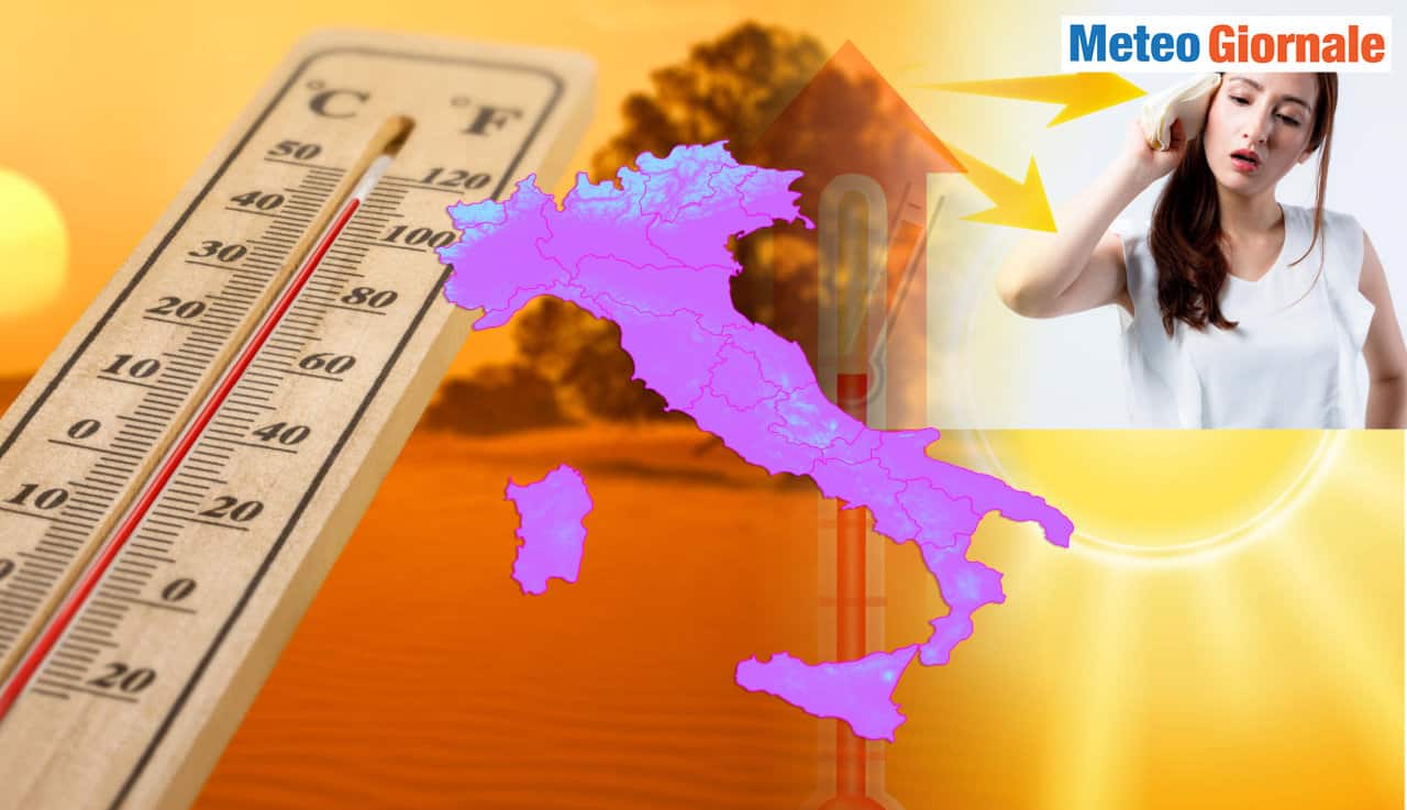 Meteo weekend: caldo e afa, Italia nella fornace sahariana. Quando finirà?