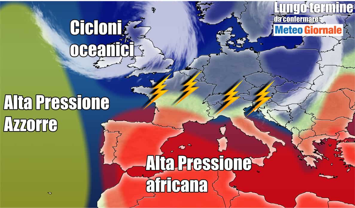 Meteo 15 giorni sino al 24 Giugno: NOVITÀ inattese, CAMBIA tutto