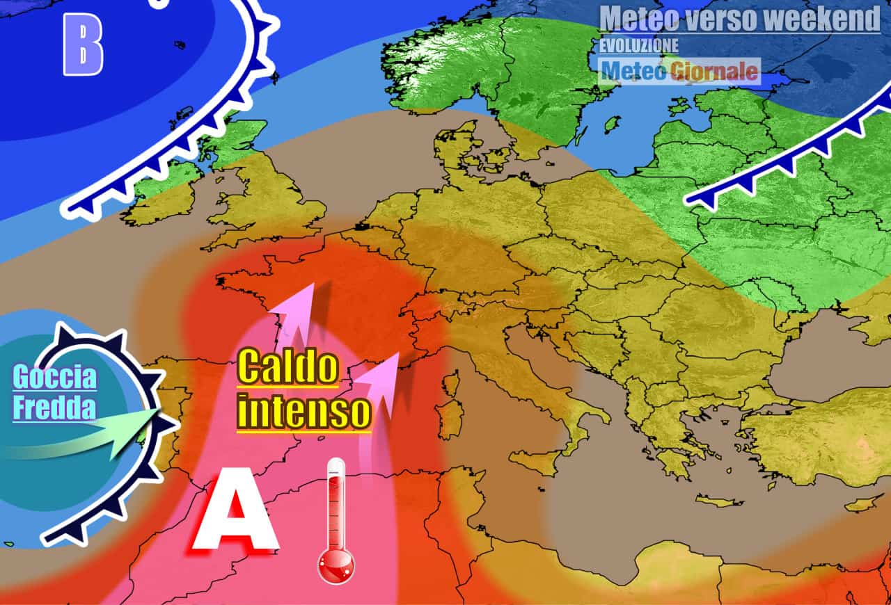 Meteo 7 Giorni: caldo in aumento, l’anticiclone africano sarà duro a morire