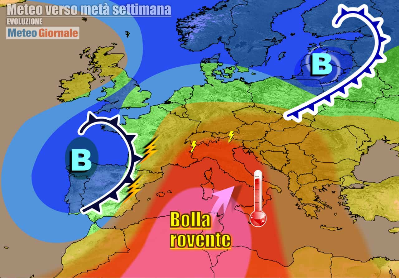 Meteo 7 Giorni: canicola africana assedierà l’Italia. Novità verso weekend
