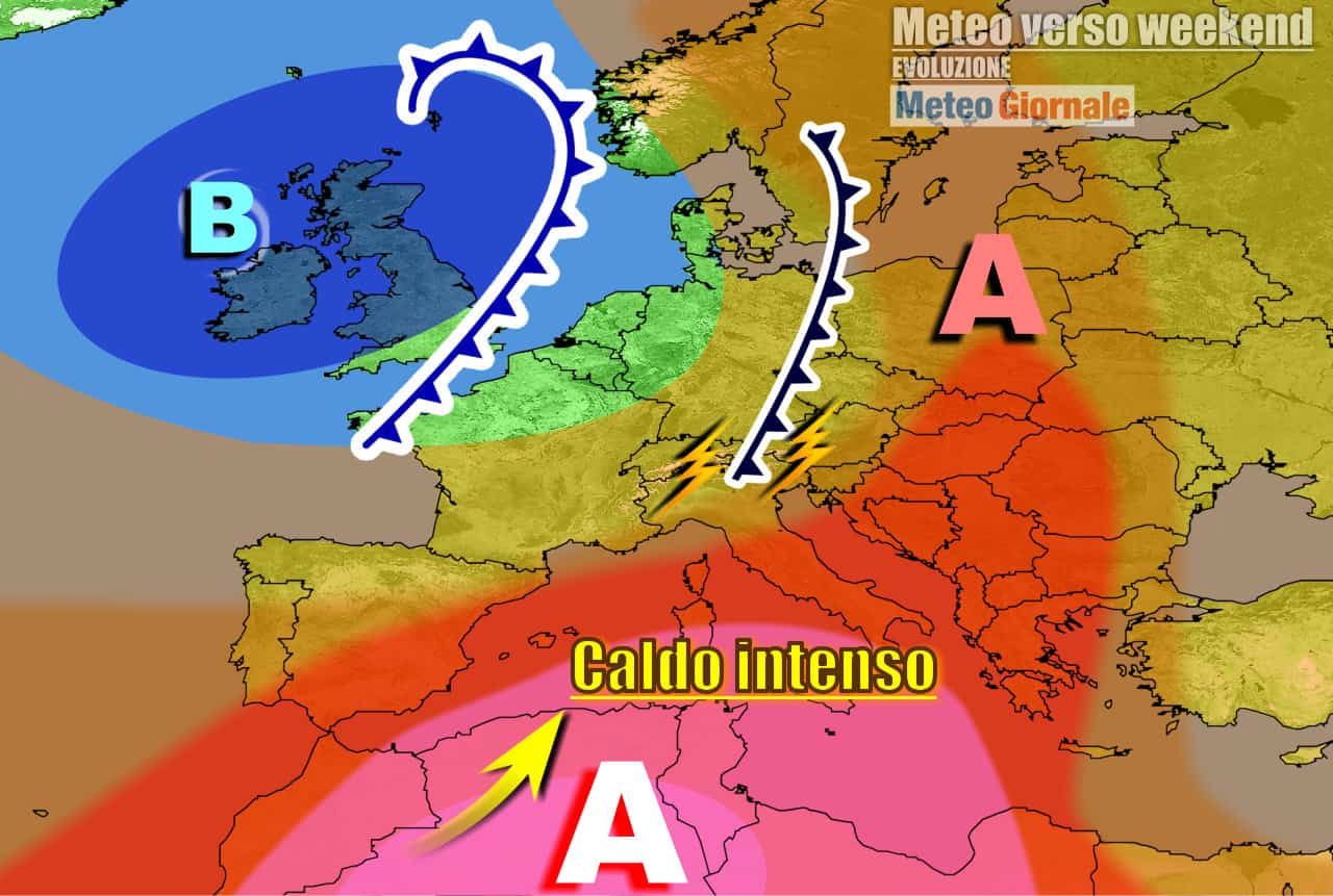 Meteo Italia: nuova ondata di caldo rovente, ma prossima settimana cambia