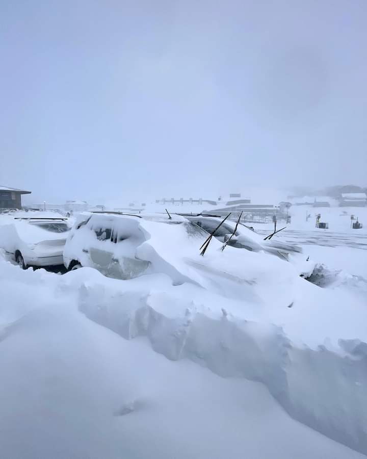 Emisfero australe, meteo con tempeste di neve
