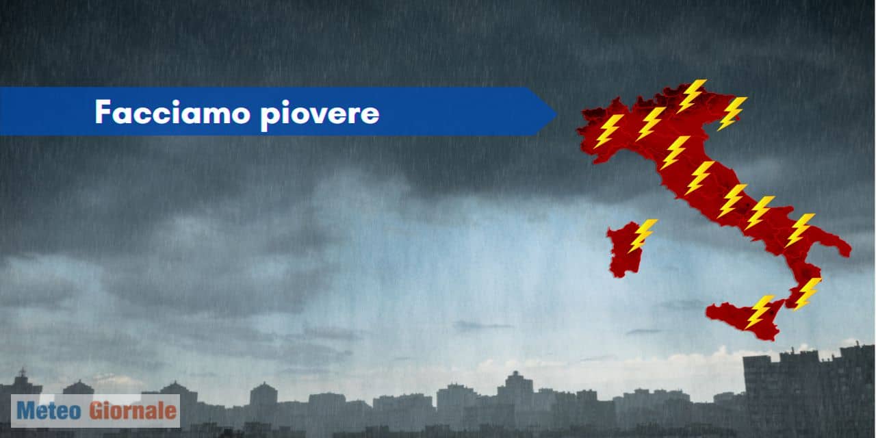pioggia artificiale italia