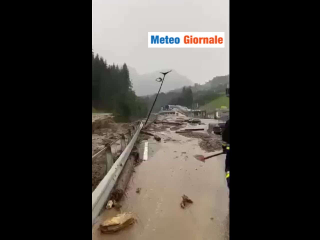 Alluvioni lampo nel sud della Germania per temporali di forte intensità. Video meteo