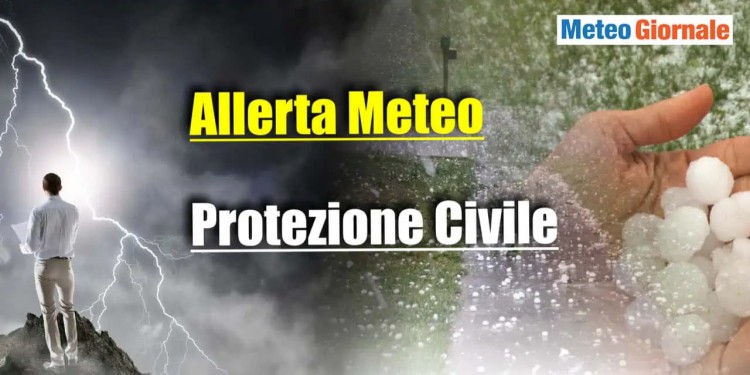 Allerta Meteo temporali in mezza Italia: comunicato della Protezione Civile