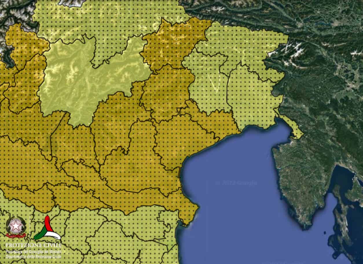 allerta meteo veneto