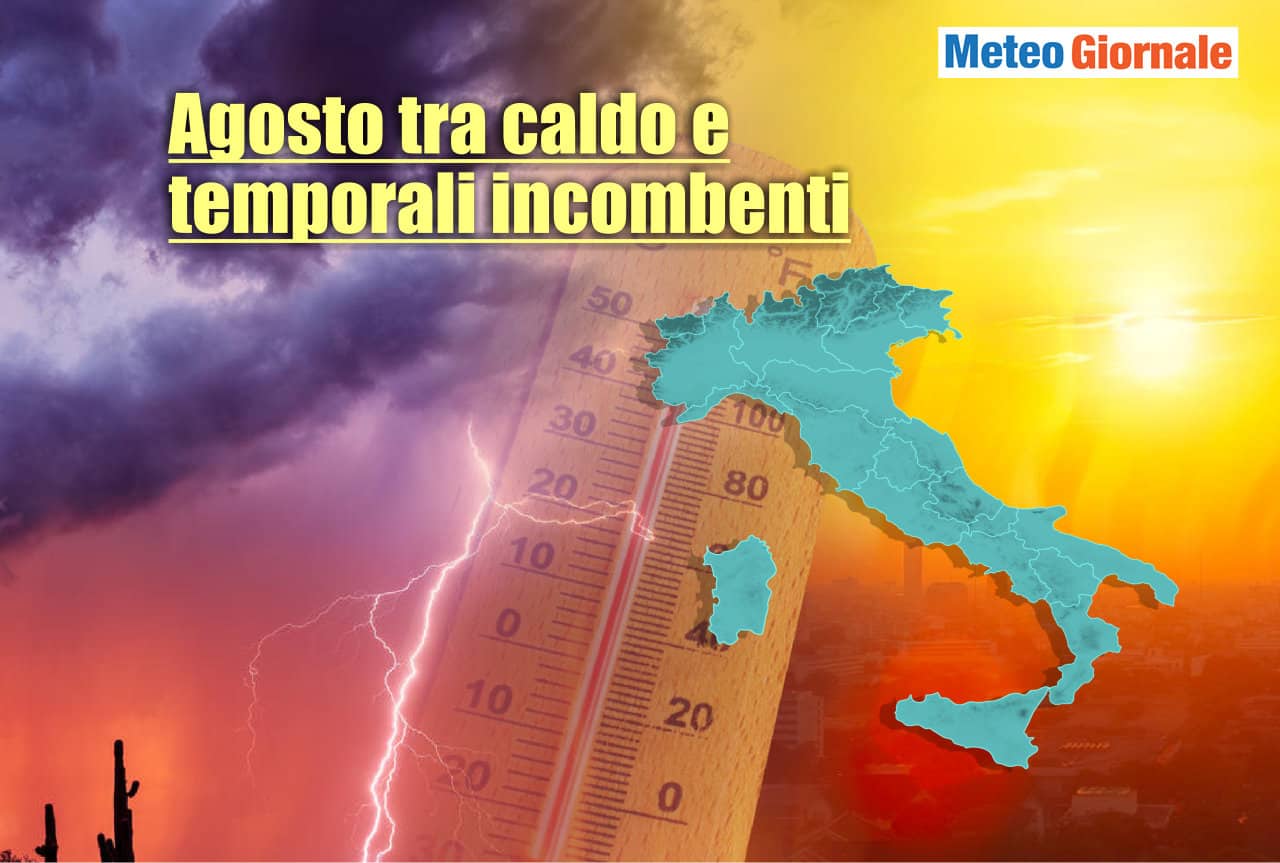 Torna la canicola, ma a braccetto con qualche temporale