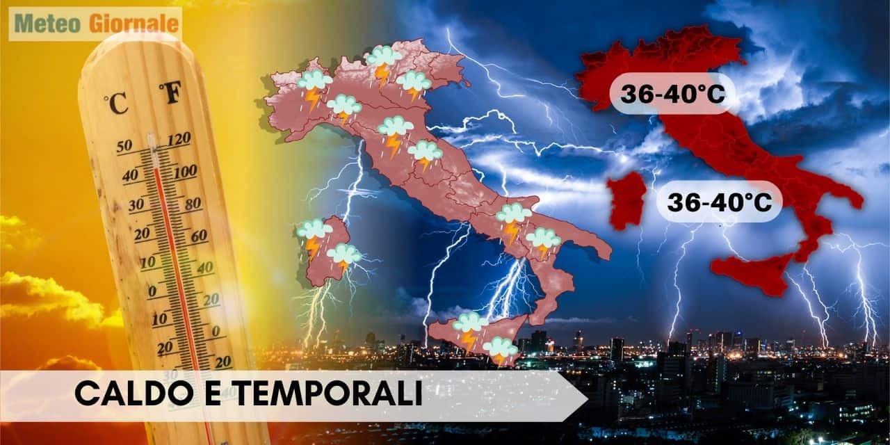 caldo e temporali hgatra