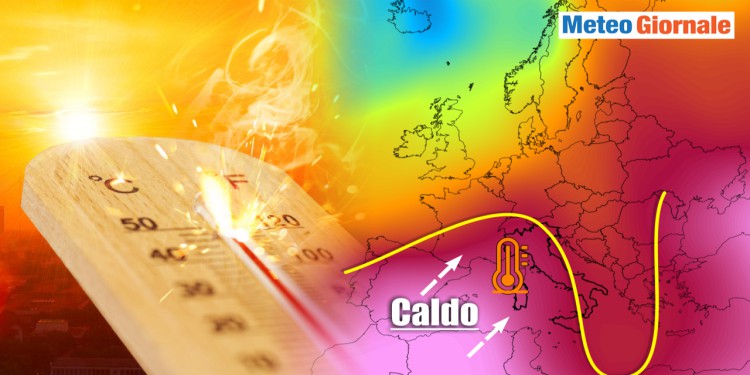 Meteo: Caldo Africano tornerà ad esagerare, finale d’Agosto rovente
