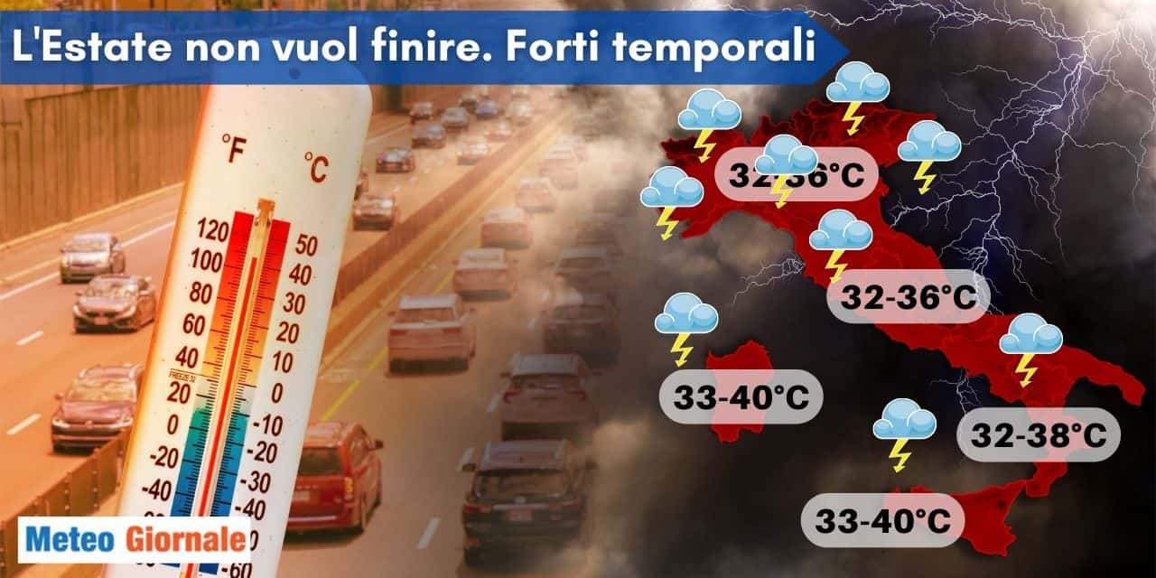 caldo estivo e forti temporali 8653
