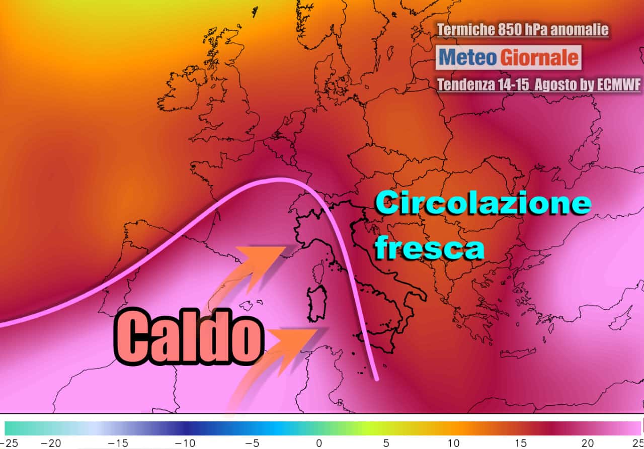 Caldo Africano torna per il prossimo weekend