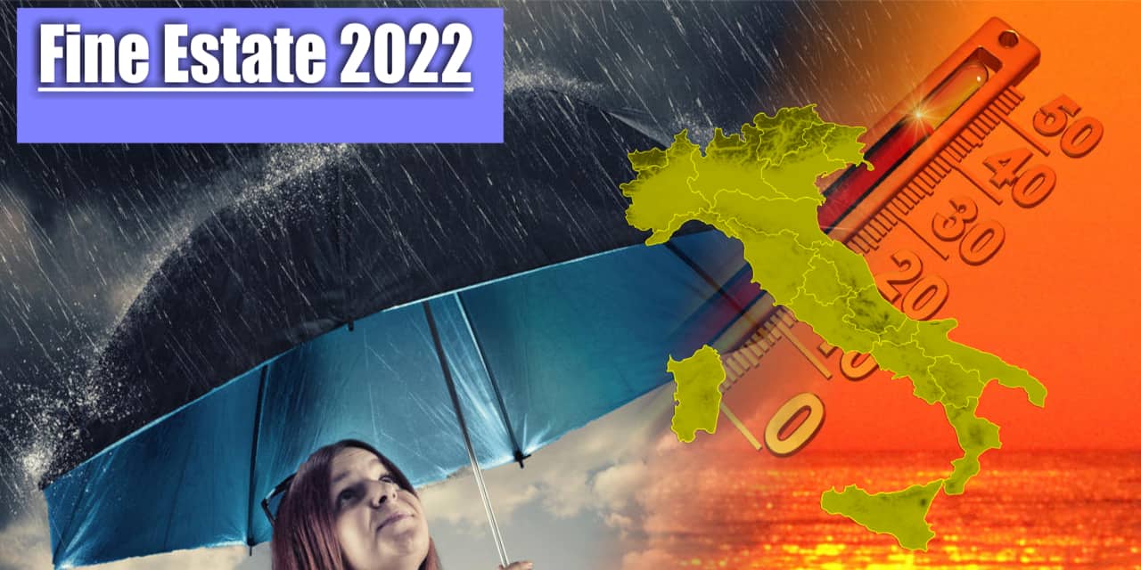 Temporali e caldo sull'Italia, quadro da fine Estate