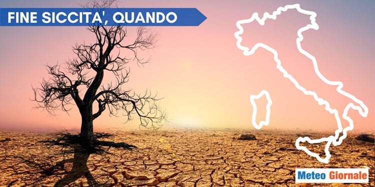 Infinita siccità, poche piogge benefiche, ma nubifragi per tutto Agosto