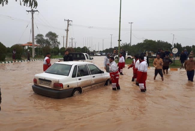 floods iran january 2019 IRCS
