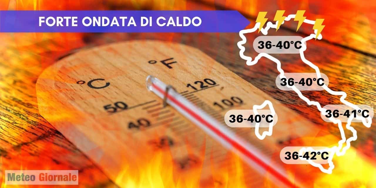 forte ondata di caldo