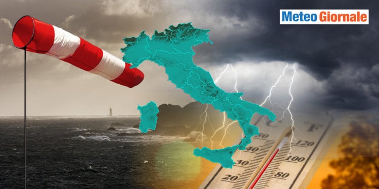 Meteo: infuria la burrasca, crollo temperature in picchiata