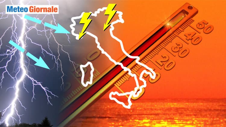 Meteo post Ferragosto: Italia contesa tra caldo rovente e violenti temporali