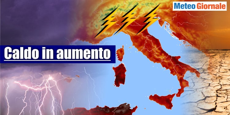 Meteo Italia settimana prossima tra tempeste d’Agosto e caldo africano