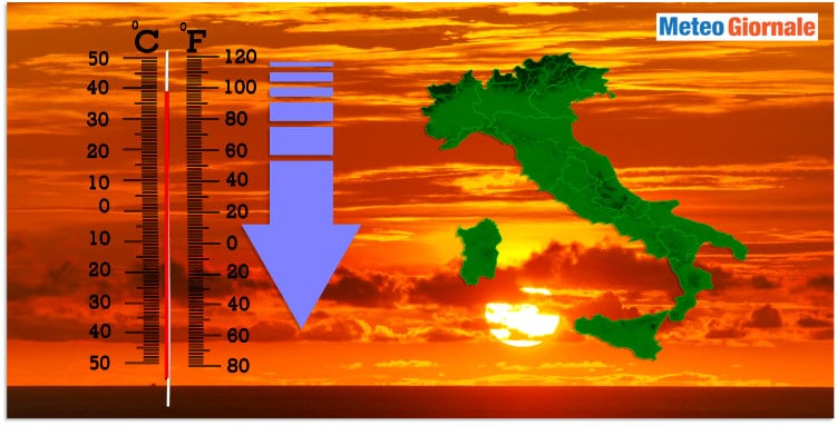 Meteo, stop caldo africano per alcuni giorni. Ma non illudiamoci troppo