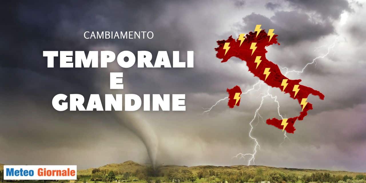 meteo con forti temporali