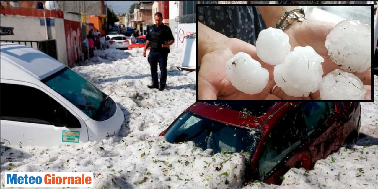 meteo con grandinate devastanti hagy