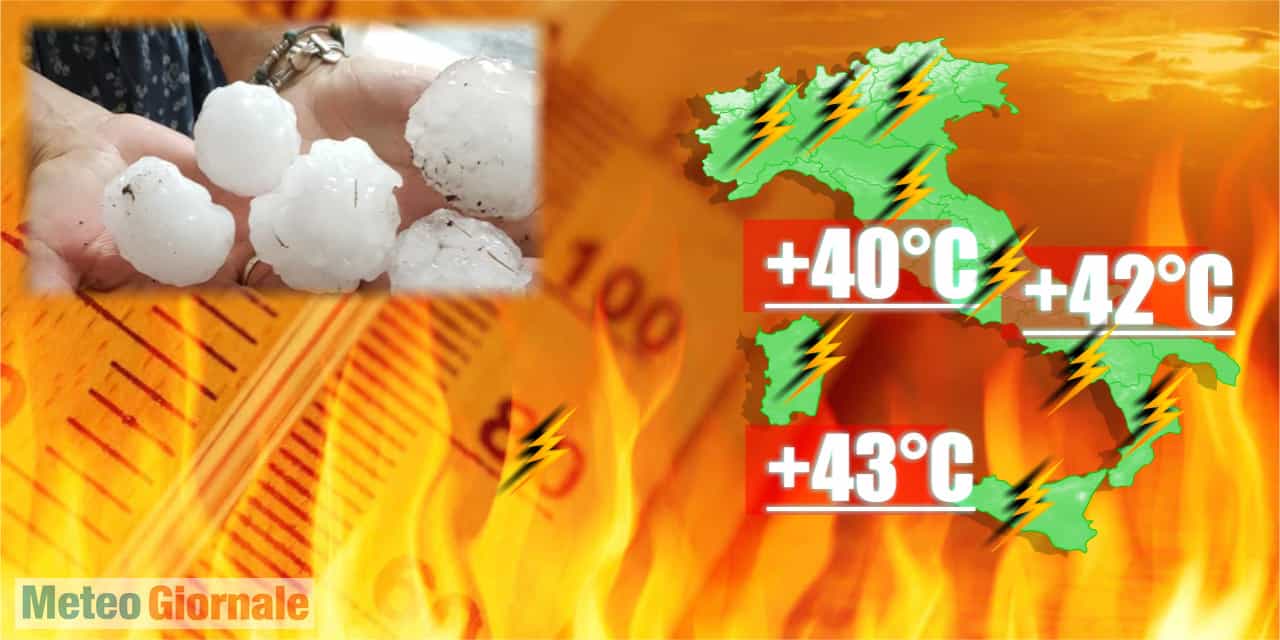 meteo con temporali e caldo record 755