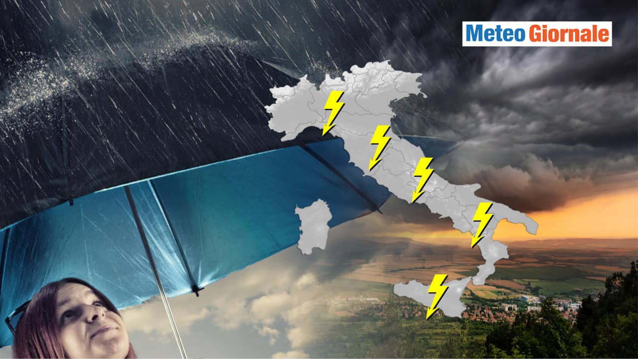 Meteo destinato a divenire capriccioso