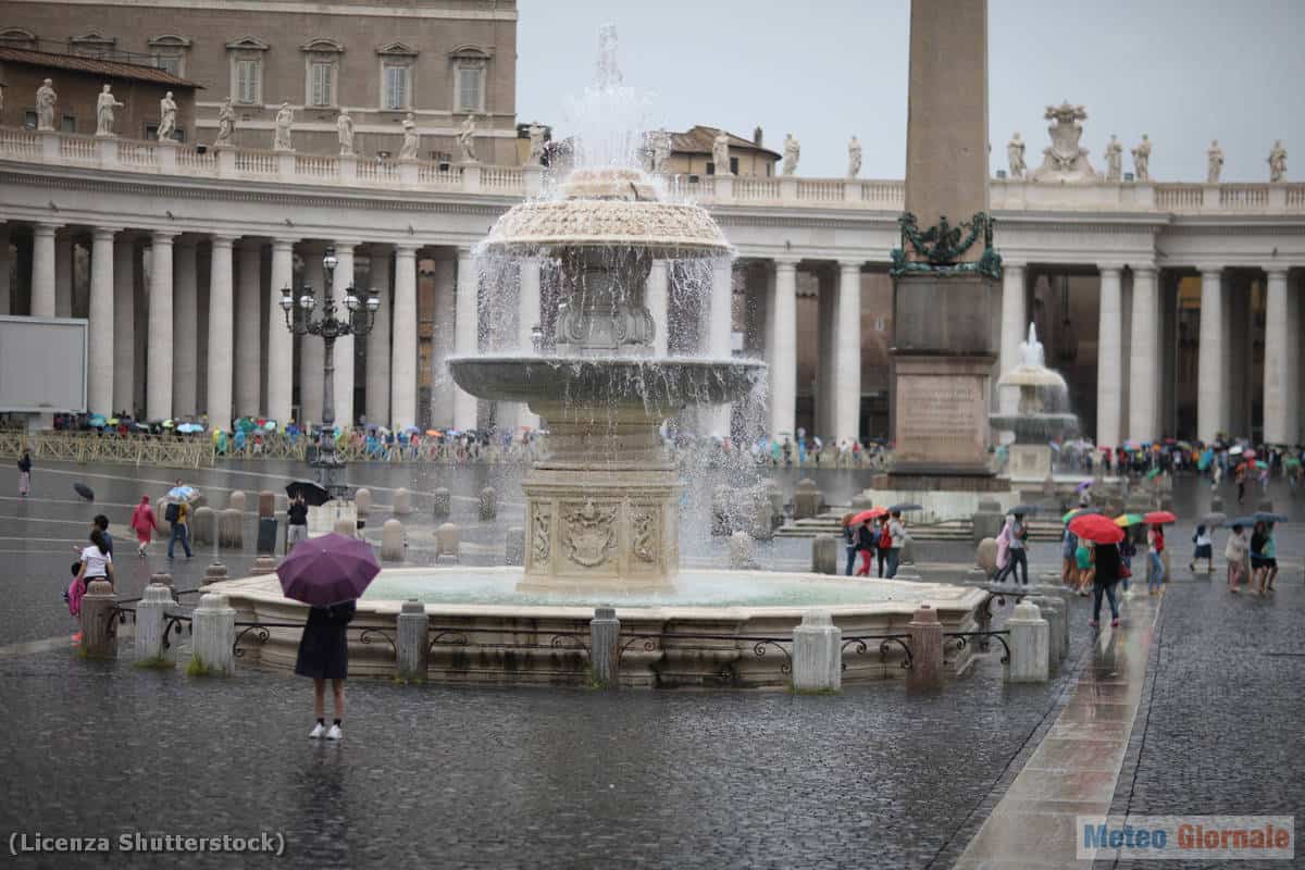 Meteo ROMA: caldo tropicale. Qualche temporale in zona. Cenni del Ferragosto