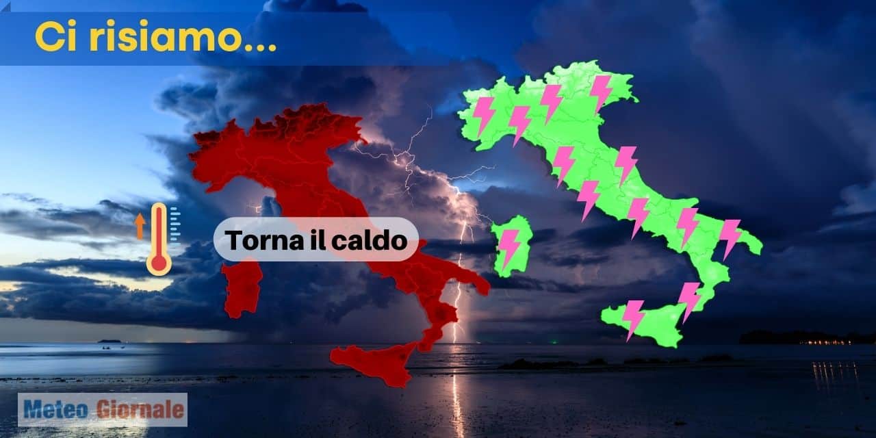 meteo incerto e caldo 745