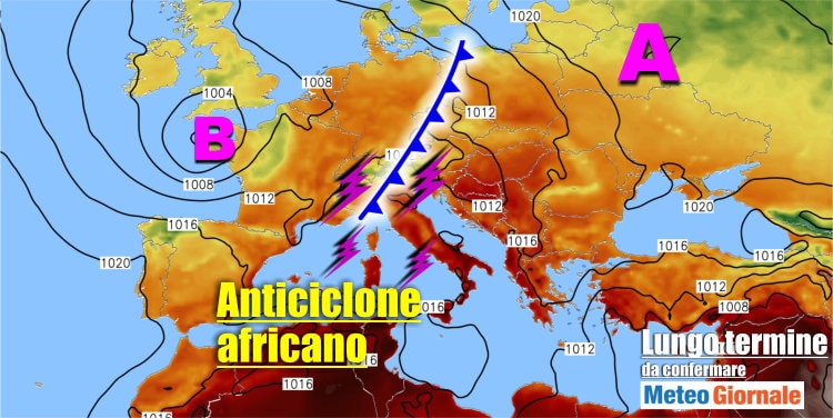 Meteo con caldo disumano per la prima decade di Settembre. Novità al Nord