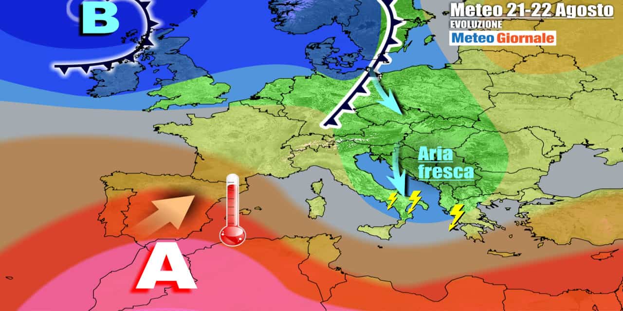 Meteo weekend fra luci ed ombre