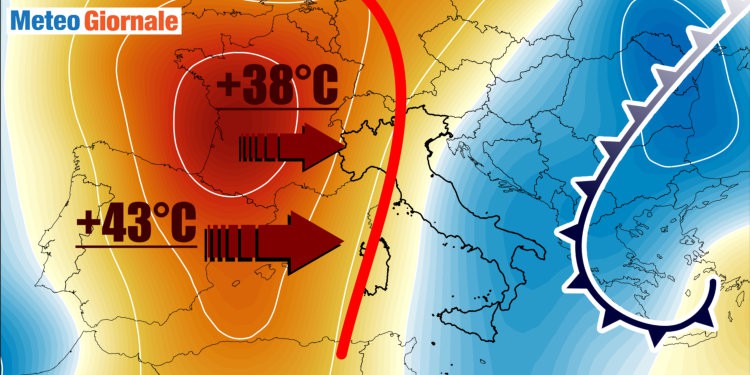Torna il muro anticiclonico: caldo infinito, picchi oltre i 40 gradi