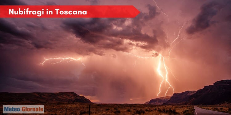 Meteo TOSCANA, danni ingenti per violenti nubifragi