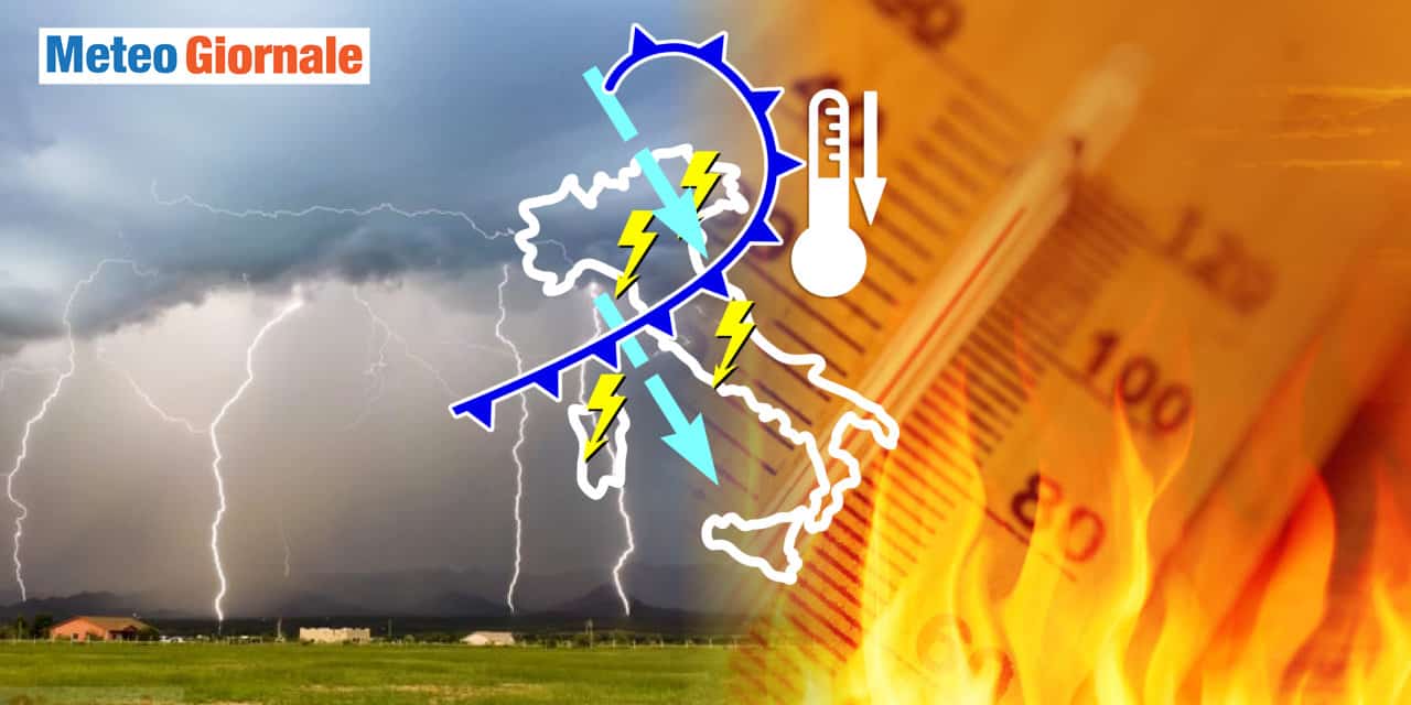 Meteo in peggioramento sull'Italia